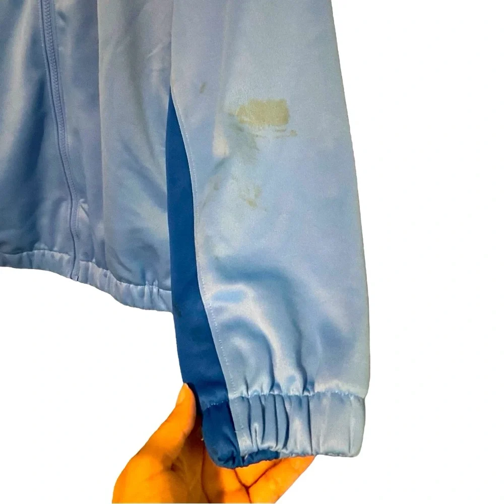 Jordan Jumpman Track Jacket Blue Full Zip Y2K Streetwear Athleisure Size L - Picture 6 of 8
